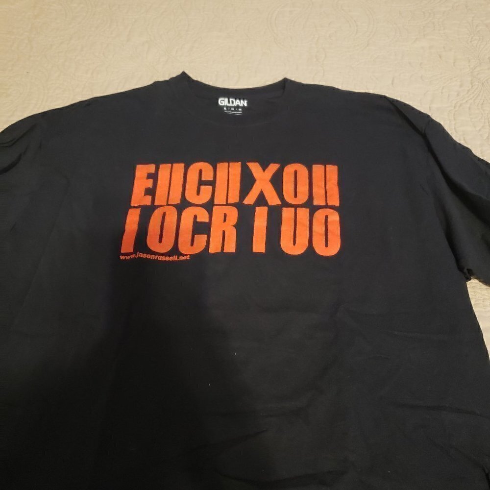 GILDAN Unisex Black T-Shirt